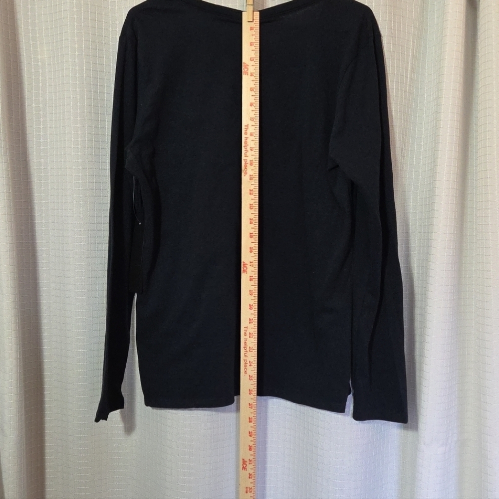 Women's Atlanta Braves Long Sleeve T-Shirt, NWT, XL  Old Tyme Sports - Picture 6 of 7